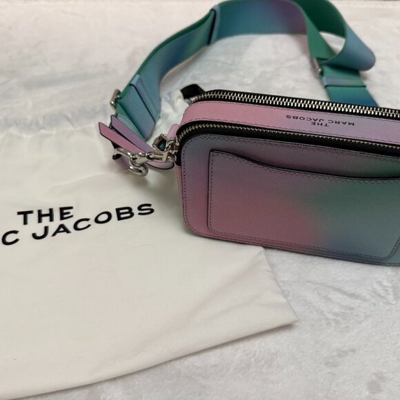 Marc Jacobs Snapshot Rainbow Bag Multicolor Bag Crossbody Purse - Picture 4 of 5